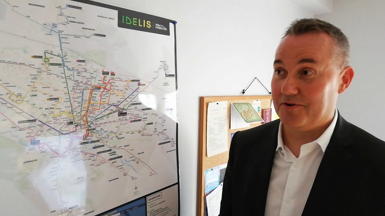 Pau : le directeur d'Idelis explique la carte du nouveau réseau