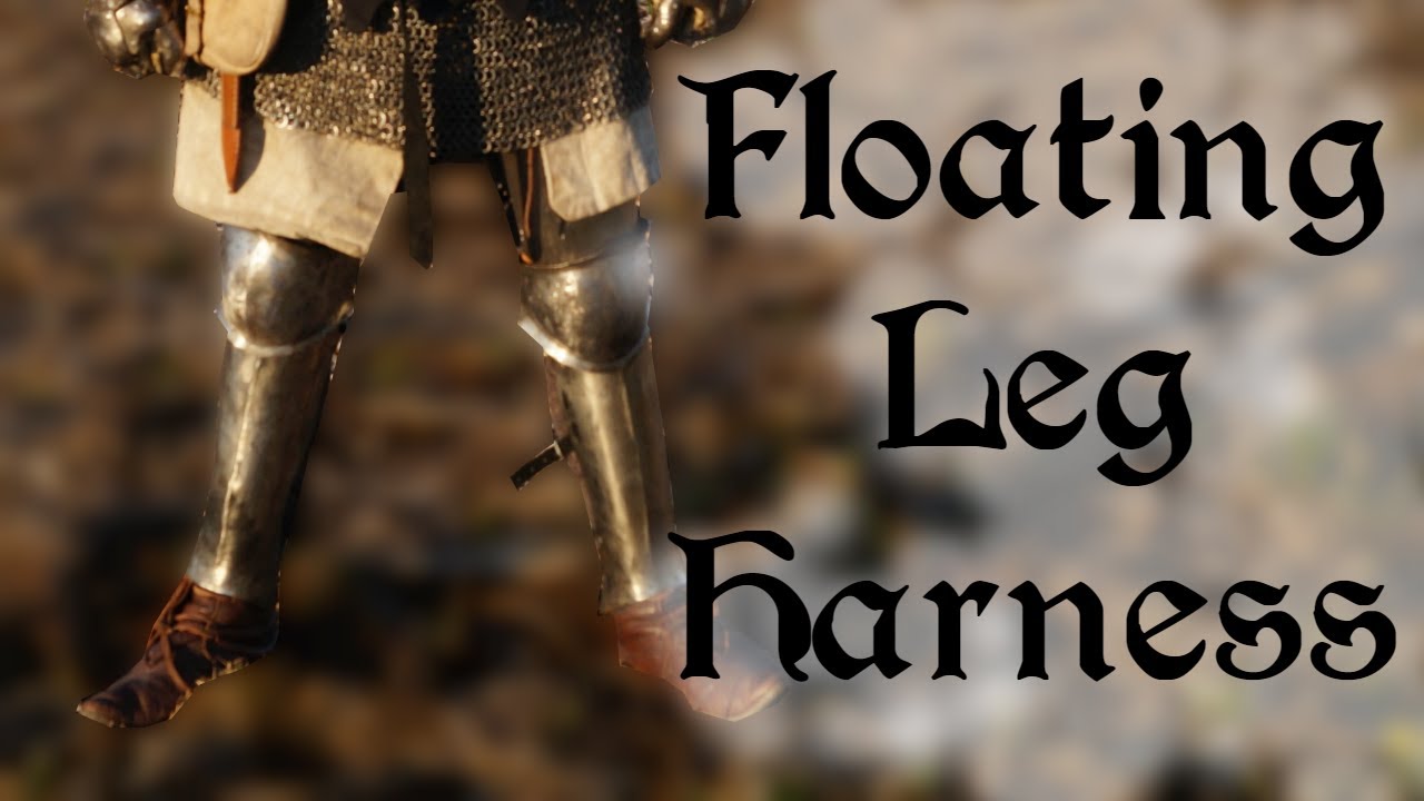 Making a Medieval Suit of Armor: Floating Leg Harness