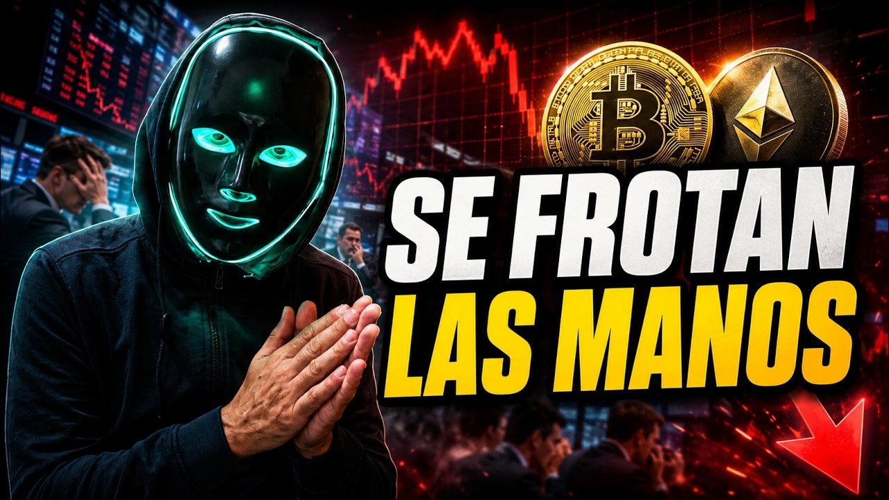 Bitcoin Bajo P&aacute;nico El Minorista Se Asusta y Las Manos Fuertes Se Frotan ₿🔥