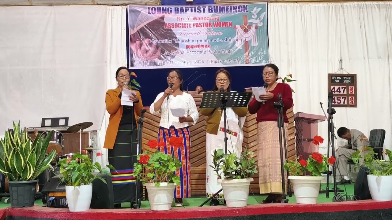 Women Associate Pastor & Her Friends# Farewell Program @thronkapkonyakrumuhn2597 @LPulangAngtok View