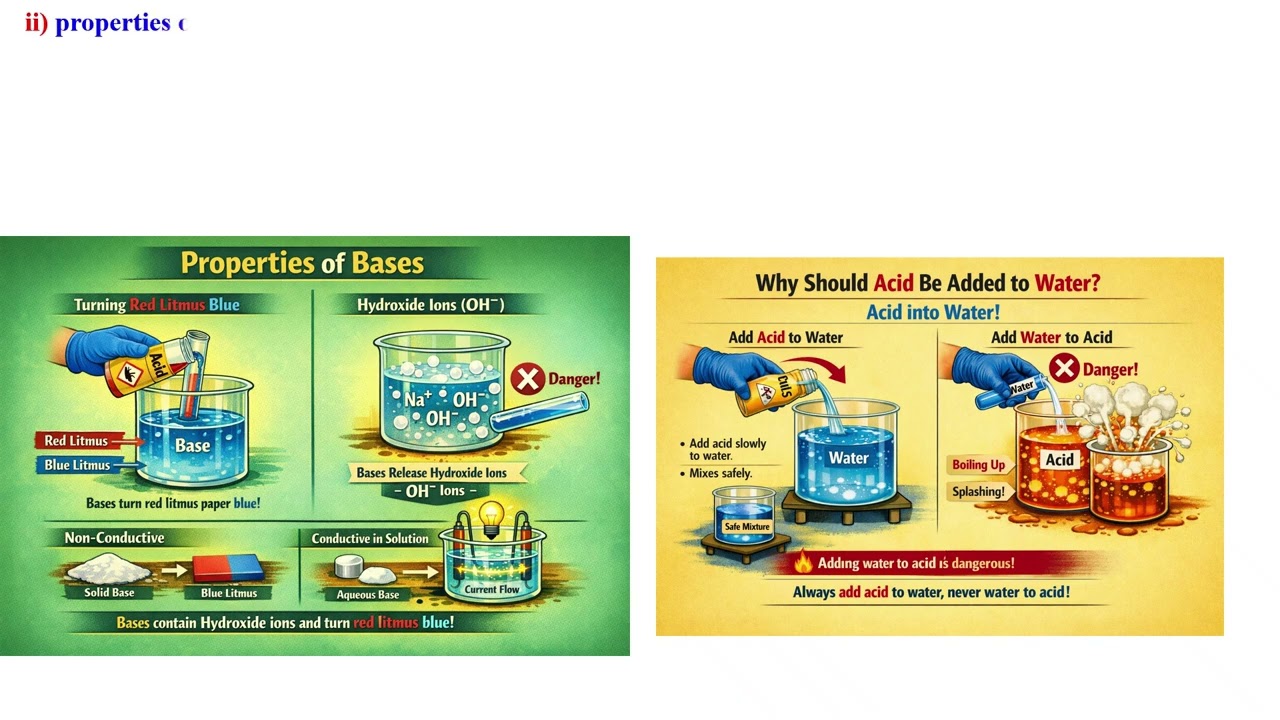 CLASS 10 ACID BASE AND SALTS SCIENCE  L B A