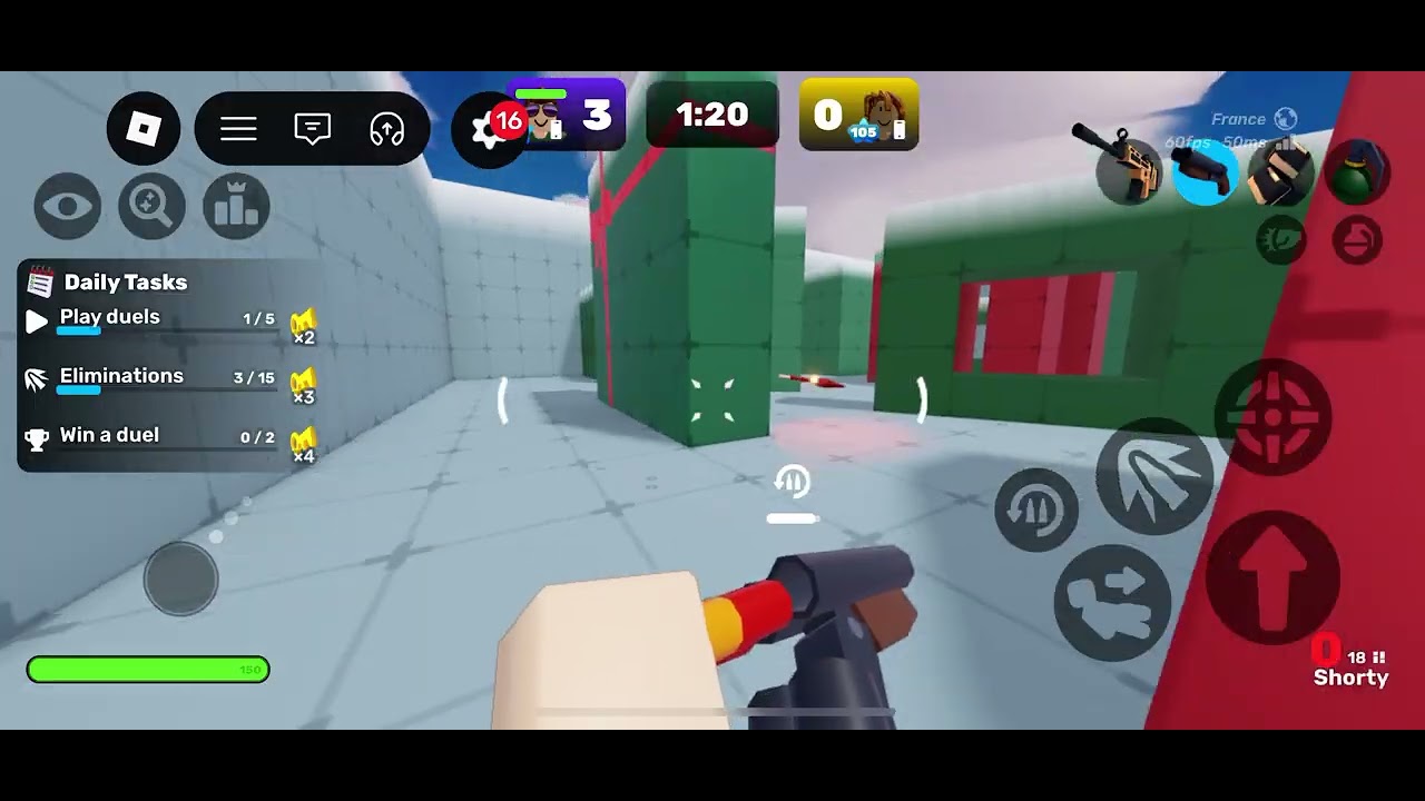 Level 6 player VS Level 105 player!???