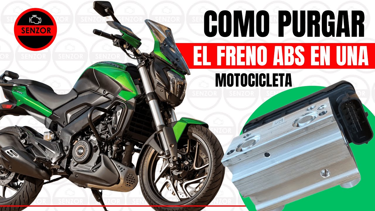 COMO PURGAR EL FRENO ABS EN UNA MOTOCICLETA #bajaj #dominar #ns200