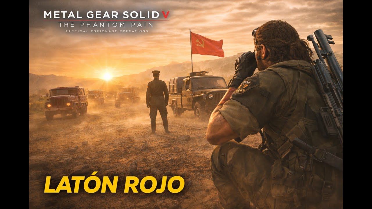 El Latón Rojo Bajo Fuego | Una Misión Imperfecta, Pero Letal – MGSV The Phantom Pain ⚔️🔥