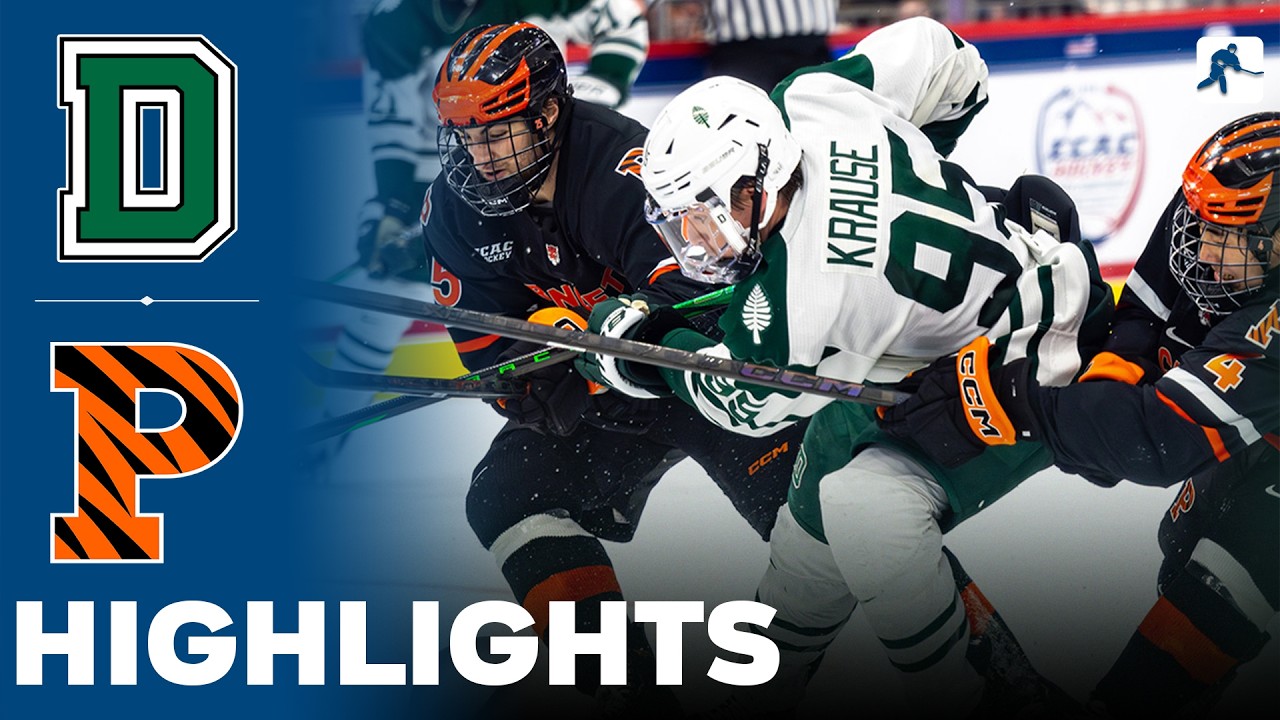 Dartmouth vs Princeton | ECAC Hockey Championship Final | Highlights - March 21, 2026