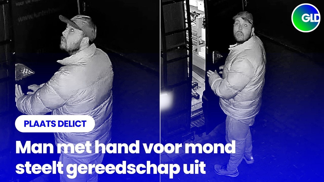 Hand voor je mond, maar toch op camera I Plaats Delict