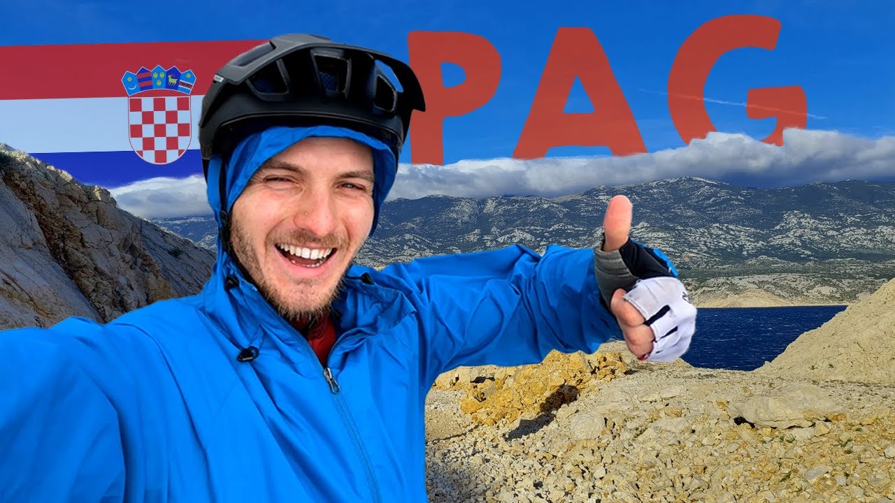 Wyspa PAG - Krajobrazy jak z Księżyca! (Polska - Chorwacja rowerem #7)