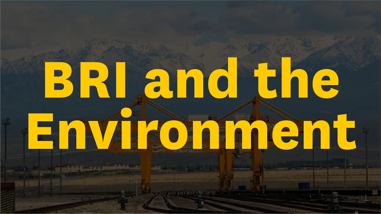 Jessica Liao, BRI Infrastructure Projects and the Environment