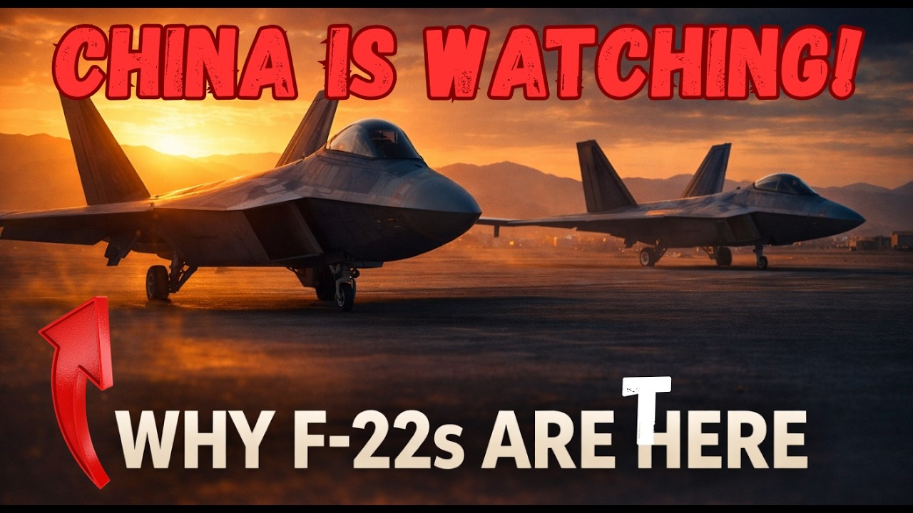 China is watching: F-22 Raptors in Israel | Strategic Signal or Pre-Strike Positioning?