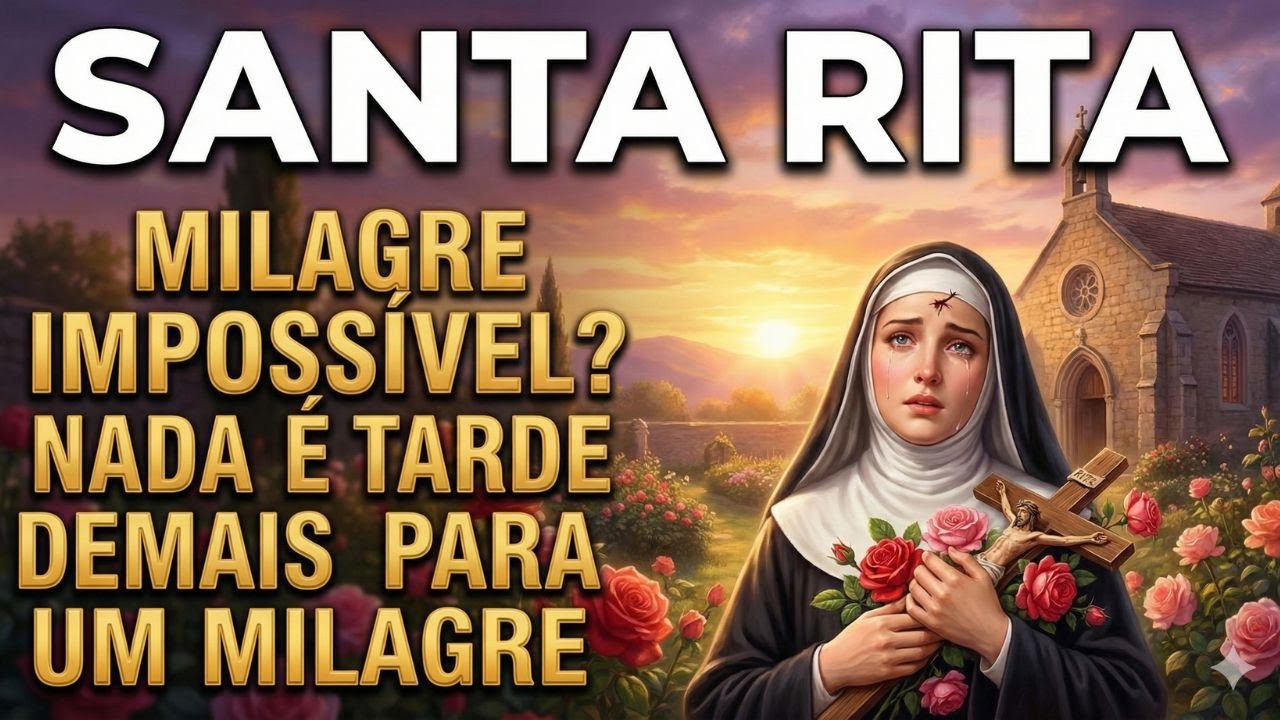 Se Você Precisa de um Milagre, Esta Oração a Santa Rita de Cássia É Para Você