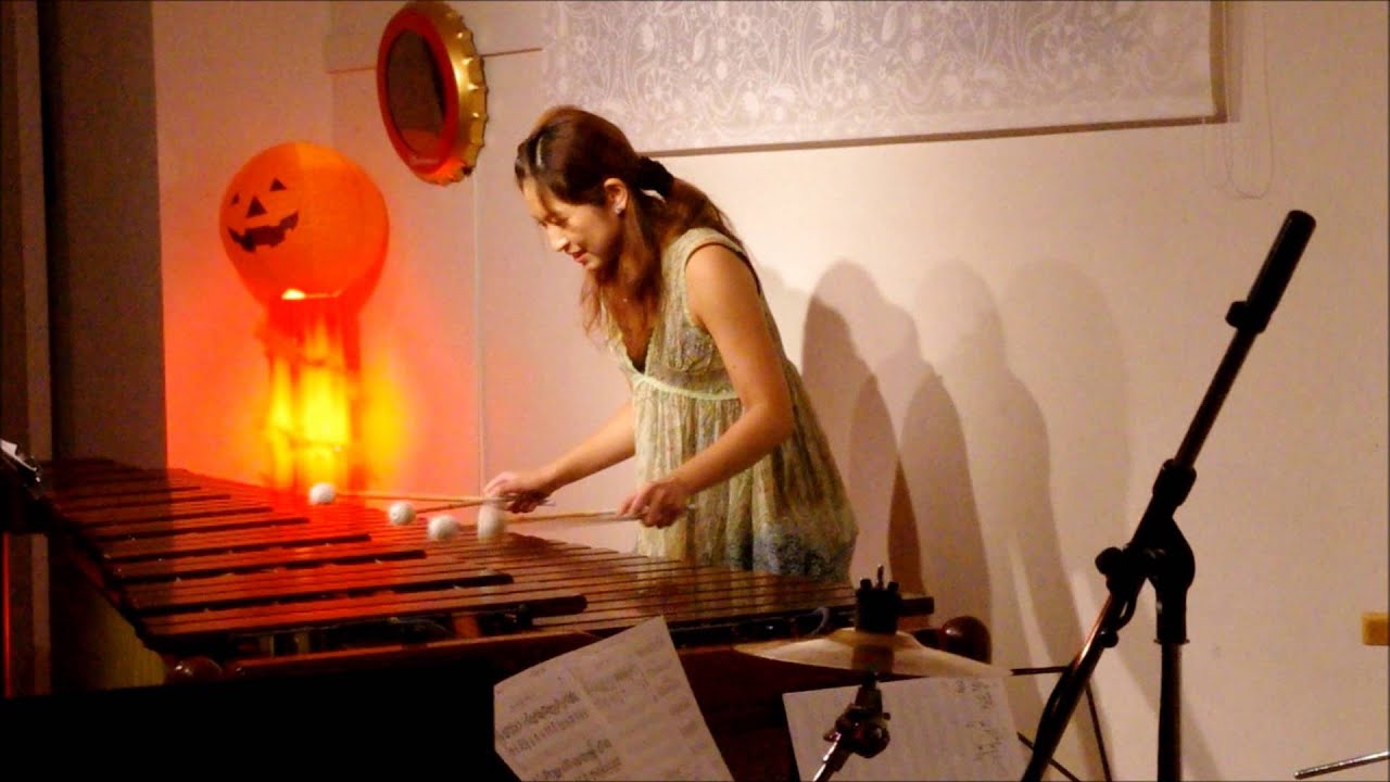 ♪　マリンバ　沓野勢津子ライブ　in　Beat Box Cafe