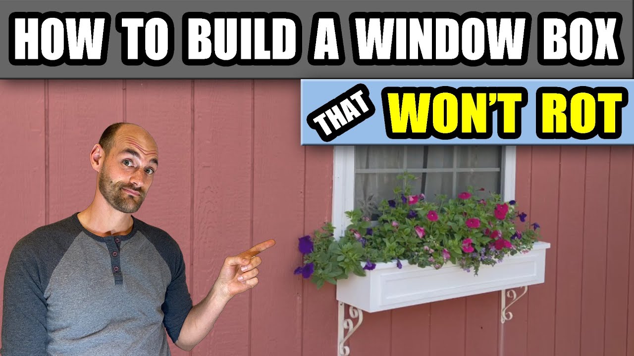 How to Build a Window Box