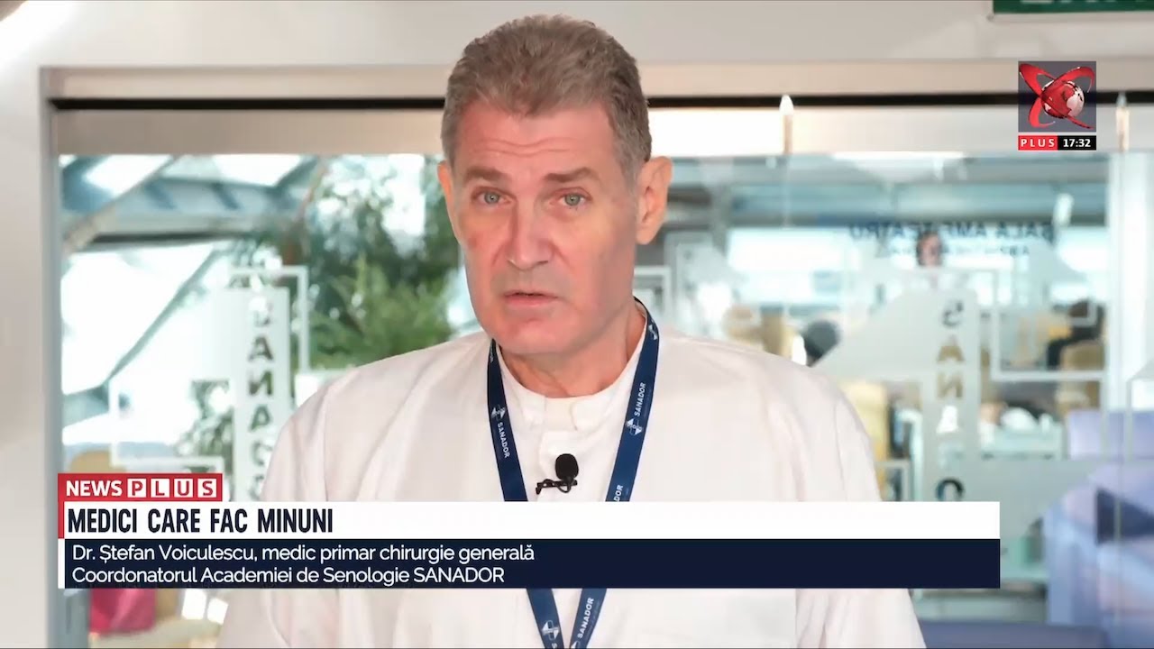 Diagnosticul cancerului de s&acirc;n &ndash; Dr. Ștefan Voiculescu | Academia de Senologie SANADOR