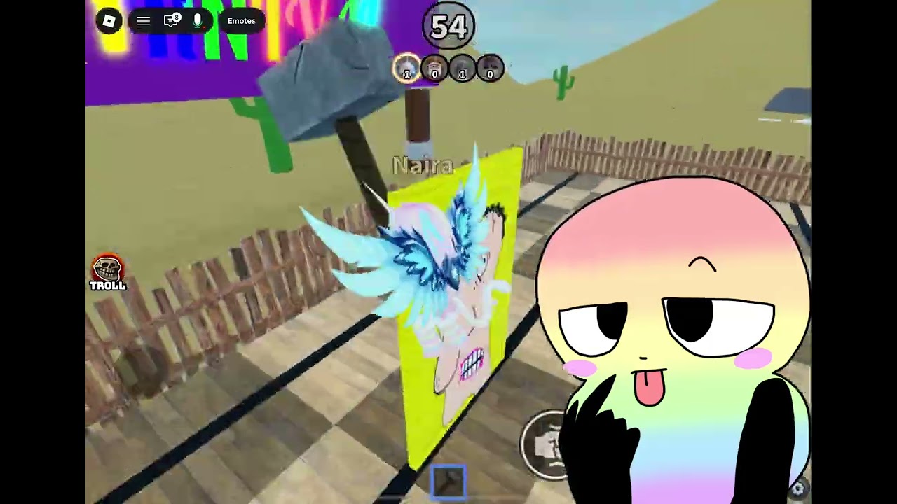 The goofy Roblox game I ever played 