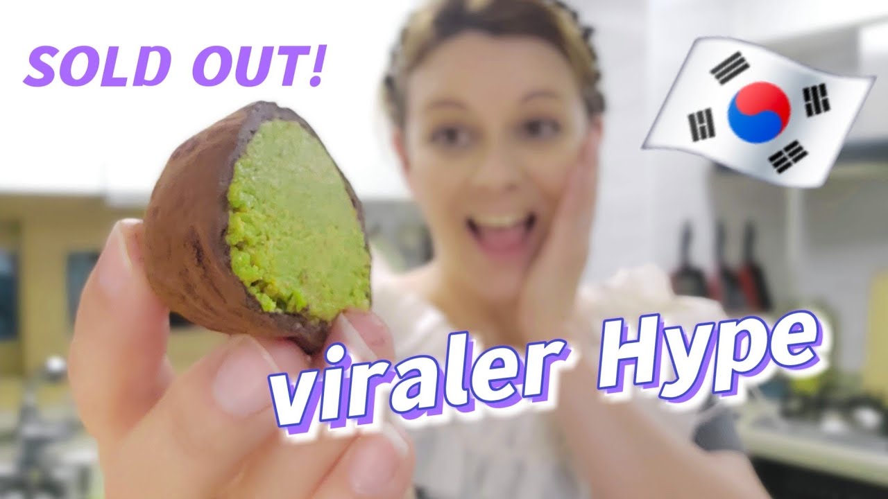 ich TESTE den VIRALEN Hype aus KOREA - Dubai chewy cookie 