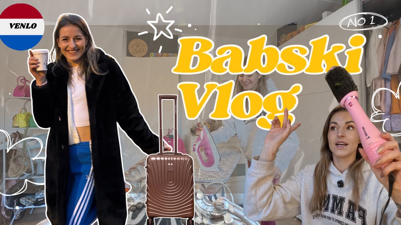 BABSKI VLOG 🇳🇱 ✨ PAKUJEMY SIE I OGARNIAMY DO ROTTERDAMU 🇳🇱