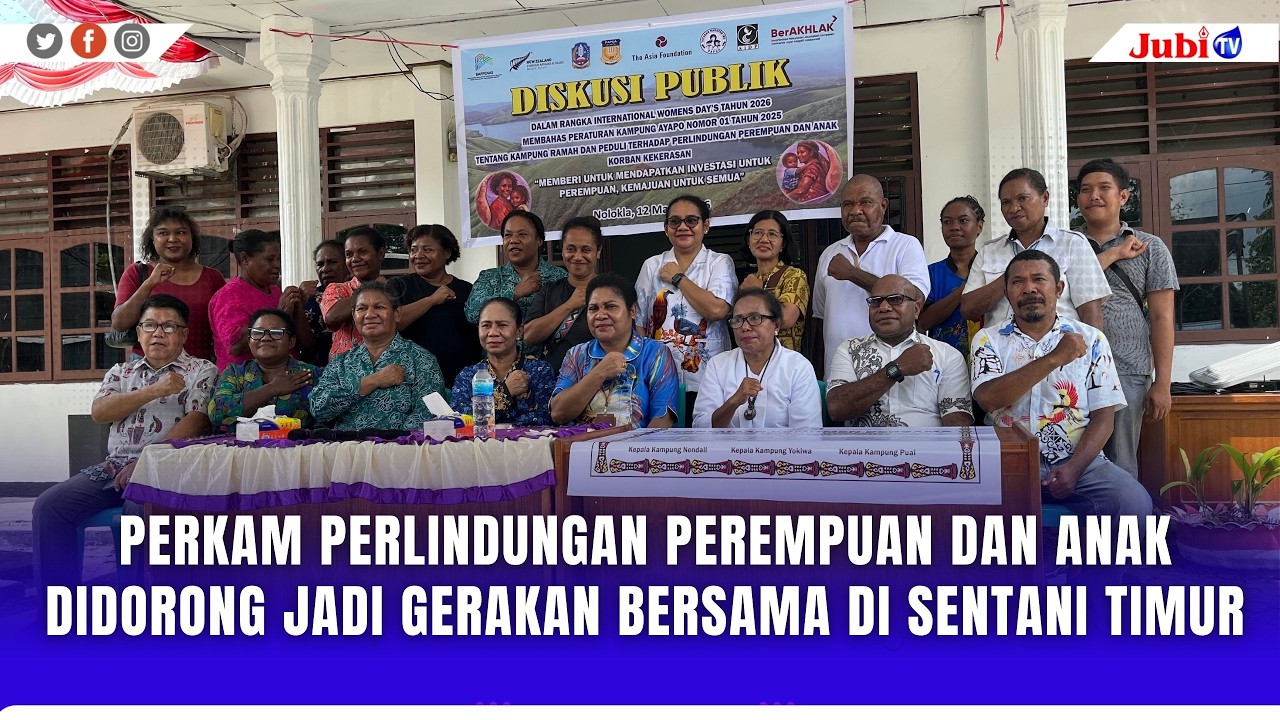 PERKAM PERLINDUNGAN PEREMPUAN DAN ANAK DIDORONG JADI GERAKAN BERSAMA DI SENTANI TIMUR