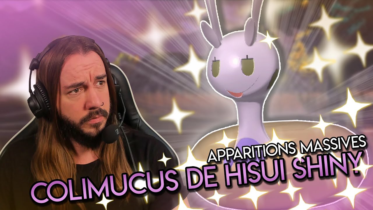 MÉTHODE CHEATÉE ! COLIMUCUS DE HISUI SHINY (HISUIAN SLIGGOO) LIVE REACTION | LPA