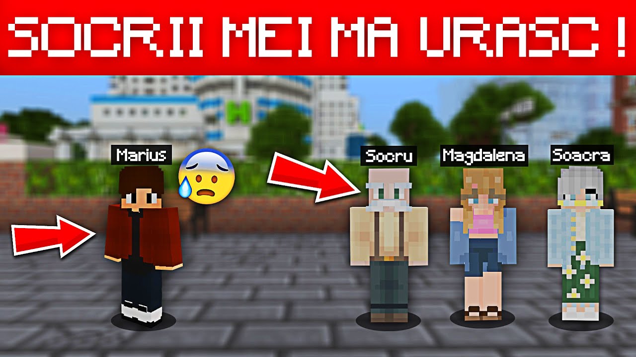 Părinții soției mele ne-au vizitat.. m-am certat grav cu ei ! (Minecraft)