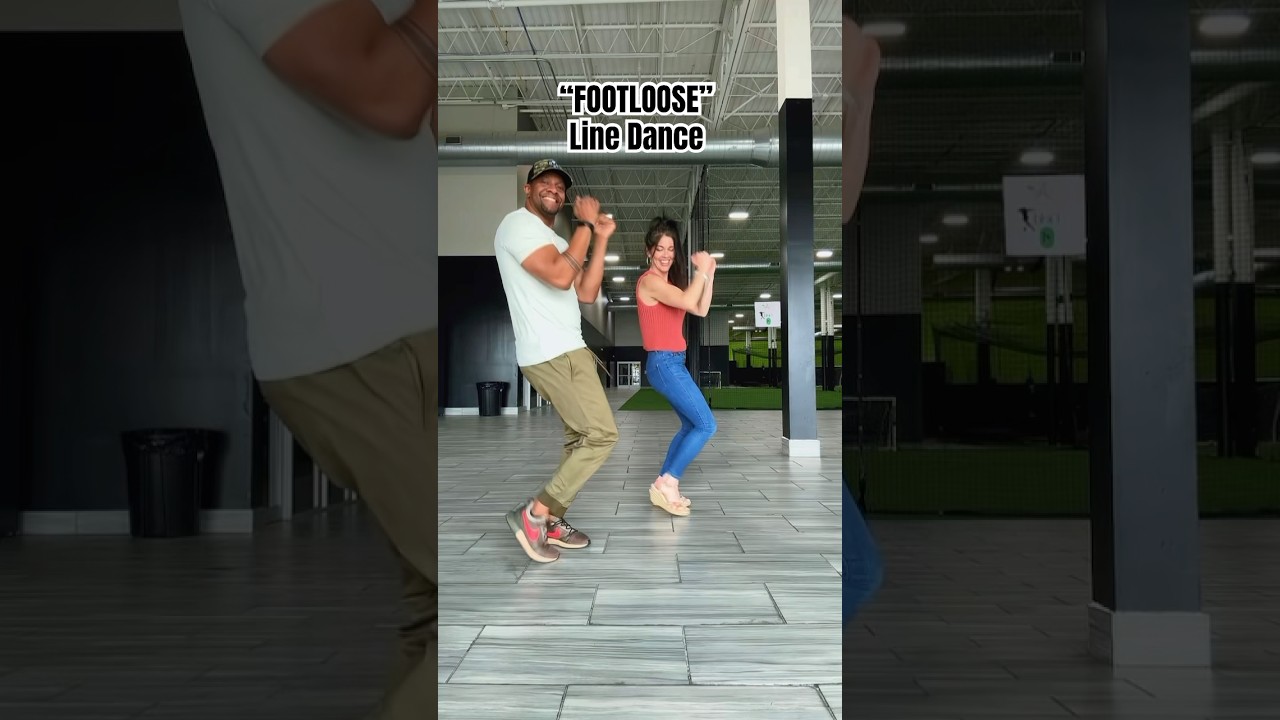 Footloose Line Dance! Who wants a Tutorial? #dance #linedance #shorts