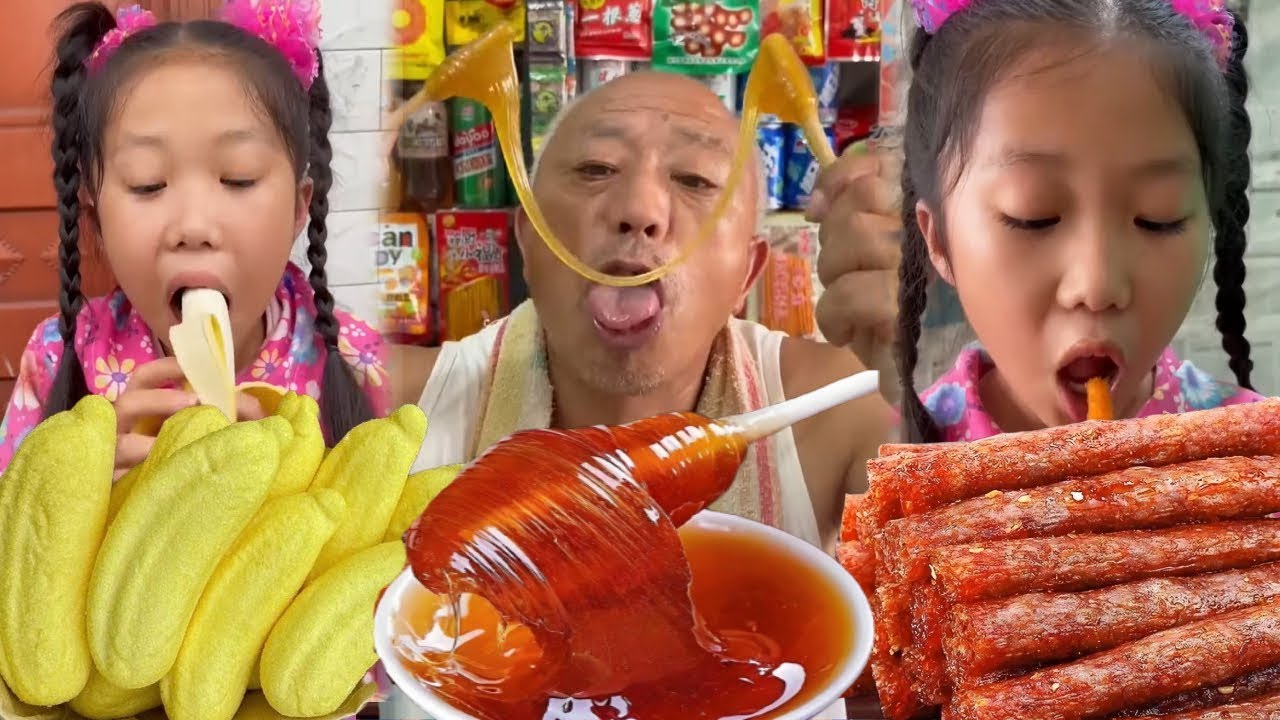 Kumpulan video TikTok camilan Tiongkok jaman dulu, kompilasi camilan Tiongkok masa kecilEP746
