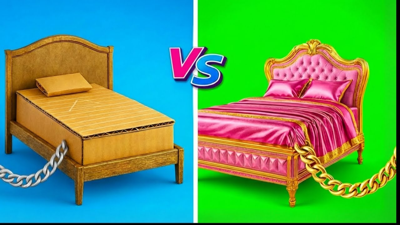 Werde kreativ! 🏠 Aufwändiger vs. einfacher Kartonhaus-Umbau für Puppen