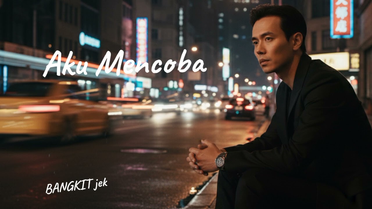 Aku mencoba //Lagu galau menyentuh hati _@BANGKIT jek