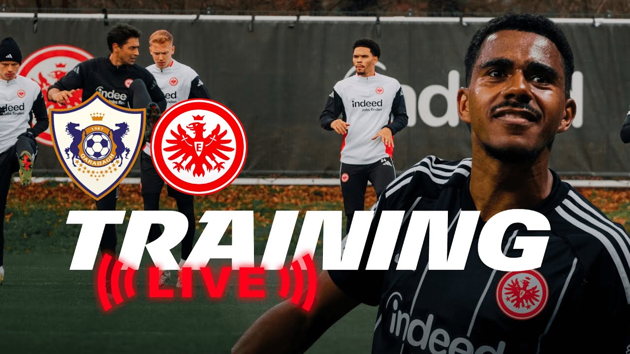 LIVE: Das Abschlusstraining vor Qarabağ