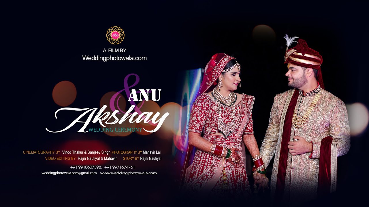 Best Traditional Indian Wedding Ceremony Video | Full Length Wedding Video | Anu & Akshay