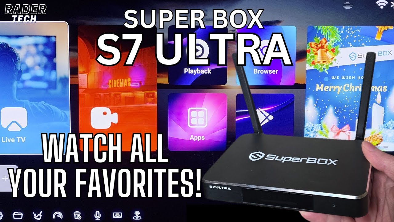 Super Box S7 Ultra | Najlepszy spos&oacute;b oglądania treści!