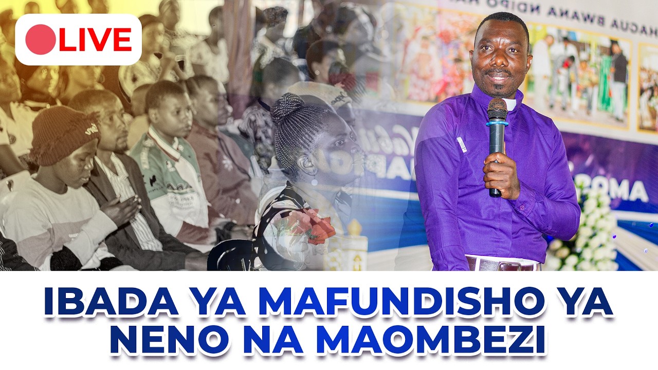 🔴LIVE | IBADA YA MAFUNDISHO YA NENO NA MAOMBEZI | NABII AMOS MAPIGANO | UWEZA WA BWANA