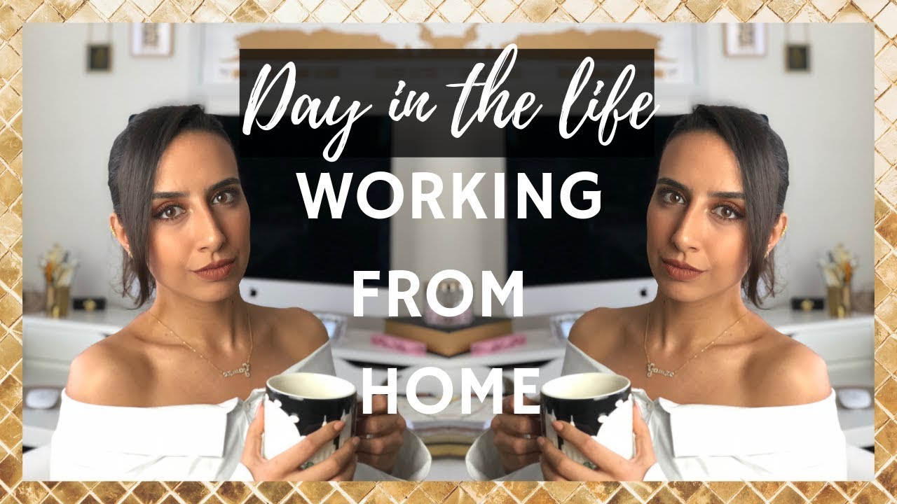 A PRODUCTIVE DAY IN MY LIFE | Working From Home VLOG