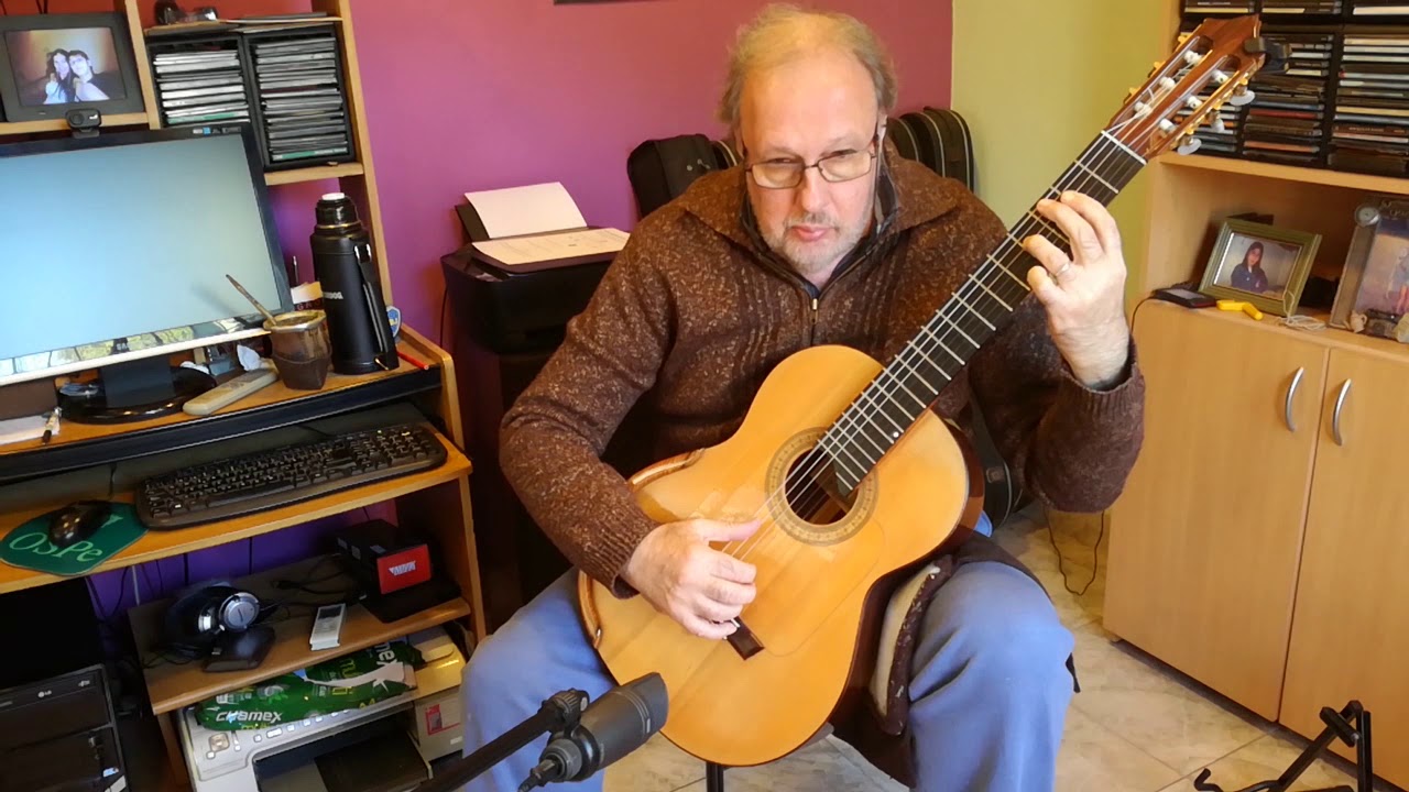 ENRIQUE BOCACCIO Guitarra - LEO BROUWER: Canción de Cuna - Berceuse