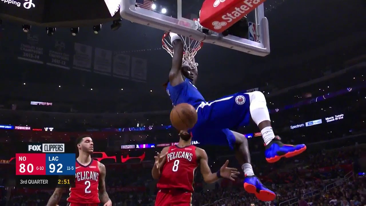 Montrezl Harrell Posts 34 points & 12 rebounds vs  New Orleans Pelicans