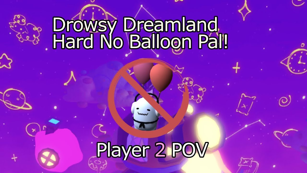 Tower Heroes - Duo Drowsy Dreamland Hard Mode No Balloon Pal Player 2 POV
