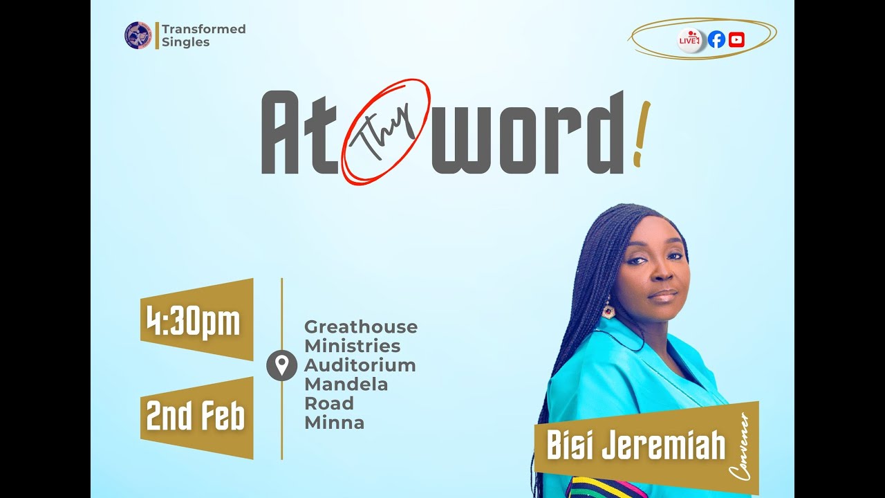 At thy word! ||| 2nd Feb 2026.