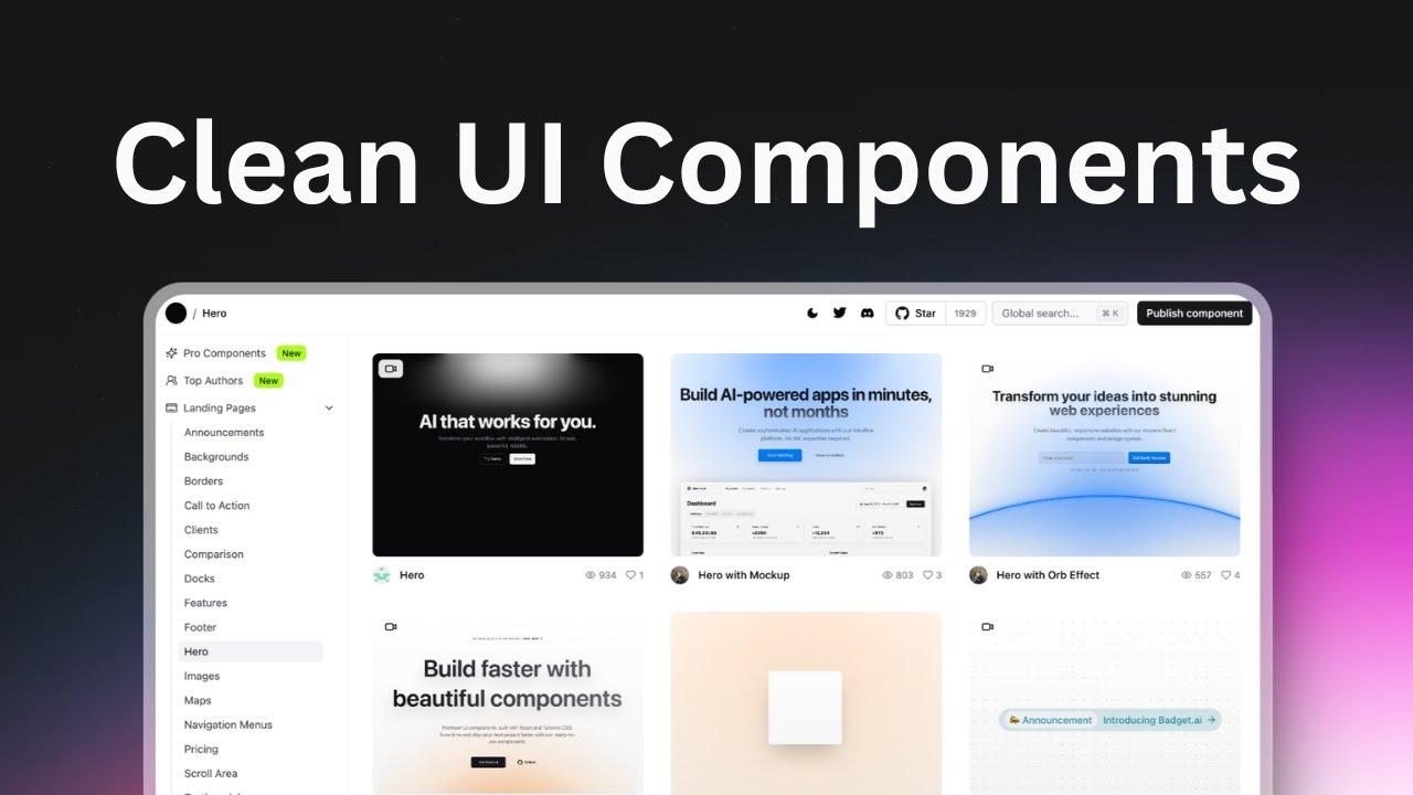 The Only UI Library You'll Ever Need (21st.dev)