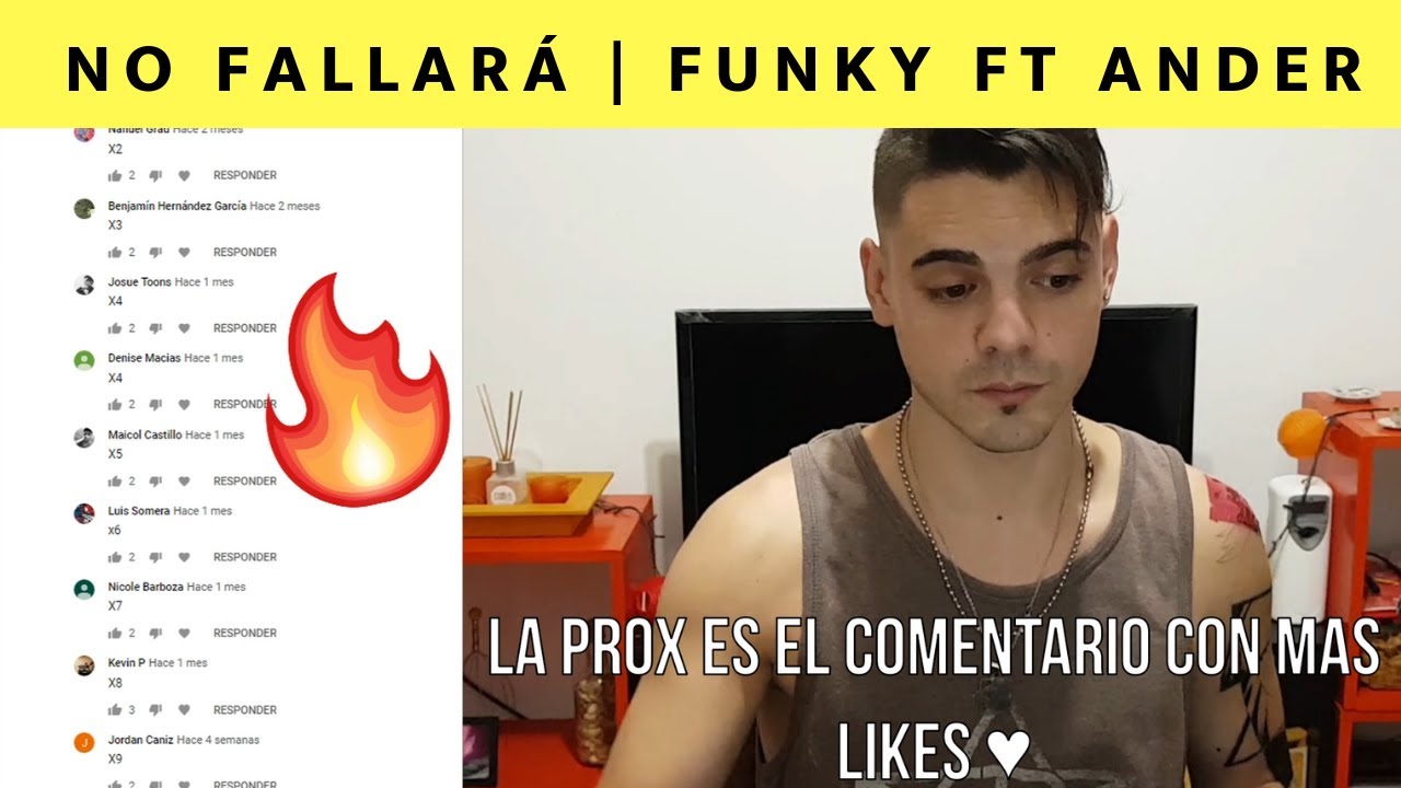No fallará - Funky ft Ander Bock | VIDEO REACCION ATEA (ATEO REACCIONA)