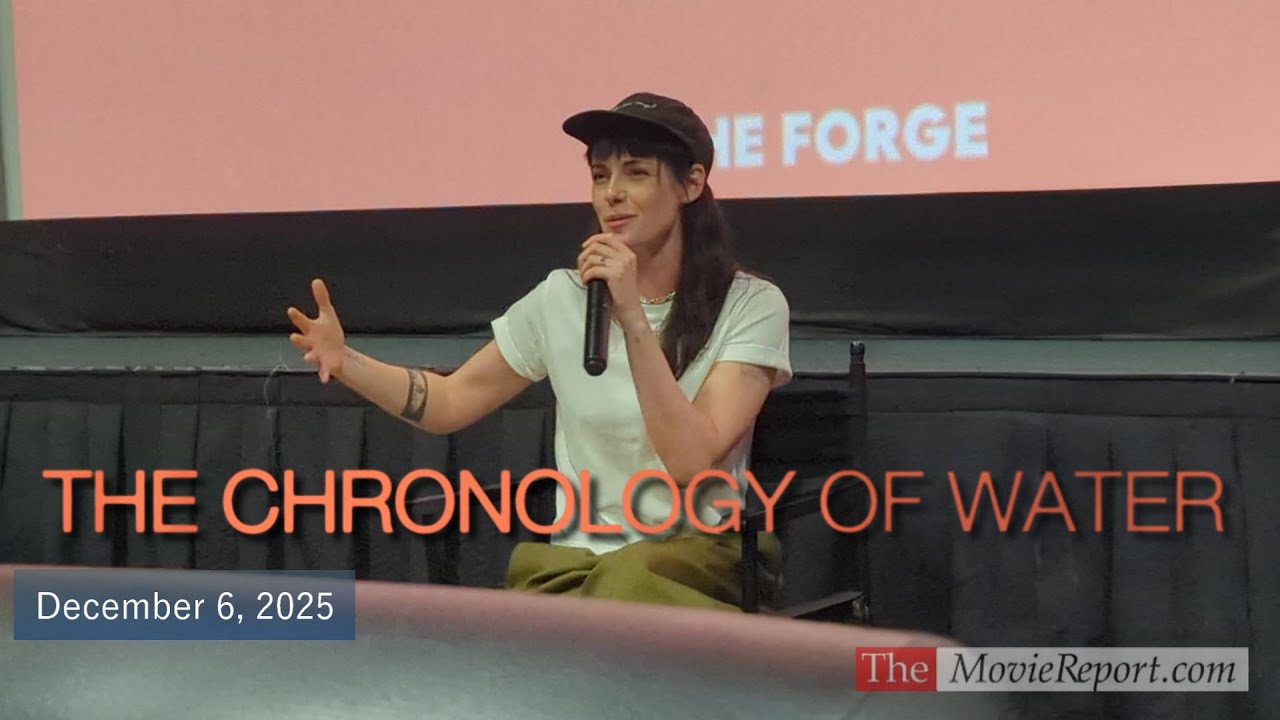 Kristen Stewart talks directing THE CHRONOLOGY OF WATER movie - December 6, 2025 4K