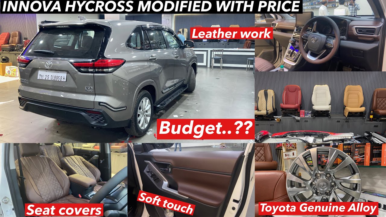 2025 TOYOTA INNOVA HYCROSS MODIFIED WITH PRICE | INNOVA HYCROSS MODIFICATION