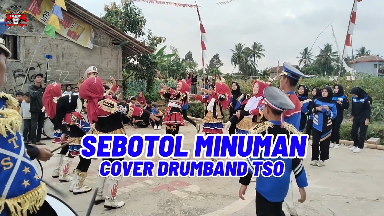 Gara gara sebotol minuman - cover drumband tso