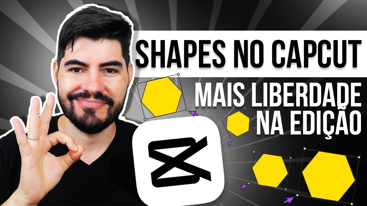 Como Usar Formas no CapCut - Nova Função Gratuita do CapCut
