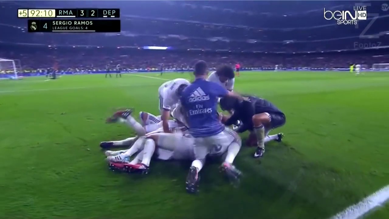 ♕ Sergio Ramos ♕ Crucials Goals ● 16/17