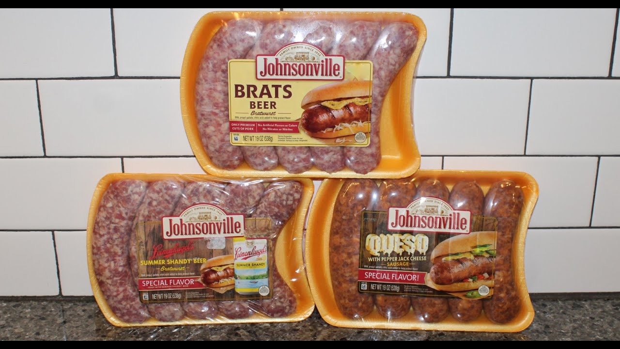 Johnsonville Bratwurst: Beer Brats, Leinenkugel’s Summer Shandy Beer & Queso Review