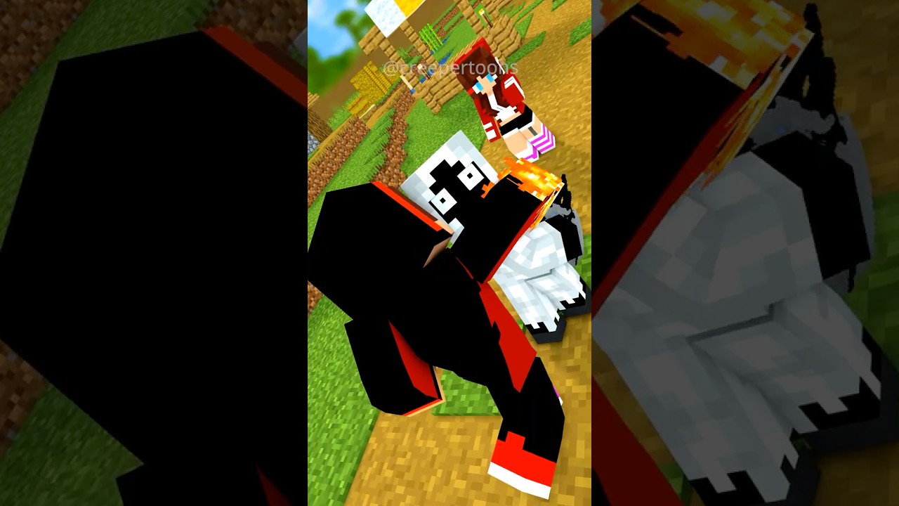 Entity 303 wanna Stole JJ's Girlfriend - Maizen Minecraft #minecraft #minecraftanimation #animation