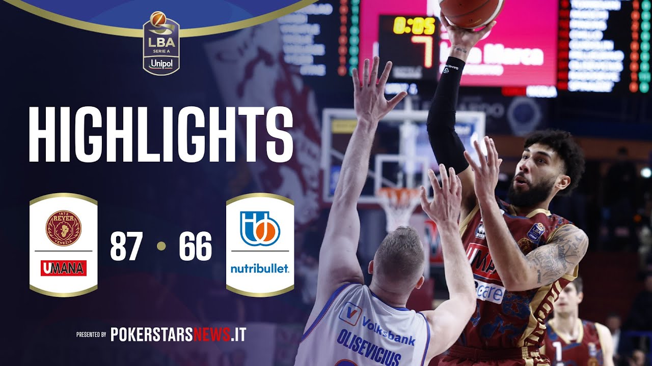 Umana Reyer Venezia - NutriBullet Treviso Basket | PokerstarsNews Highlights Serie A Unipol 25/26