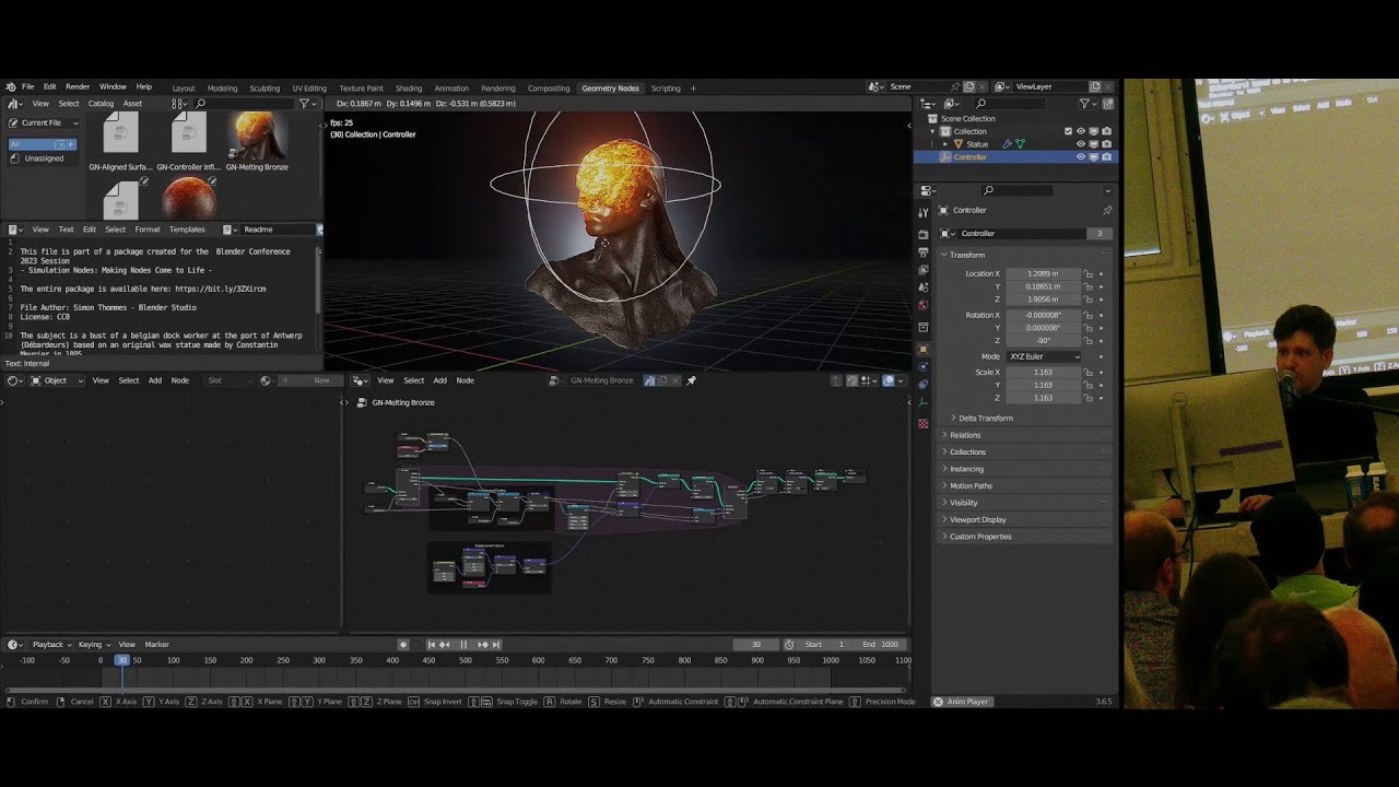 Simulation Nodes: Making Nodes Come to Life