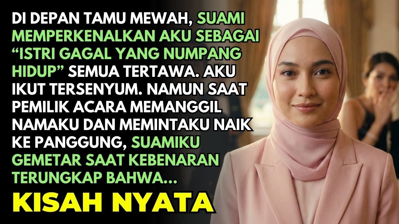 DI DEPAN TAMU MEWAH, SUAMIKU SEBUT AKU ISTRI GAGAL. SAAT NAMAKU DIPANGGIL, WAJAHNYA PUCAT.