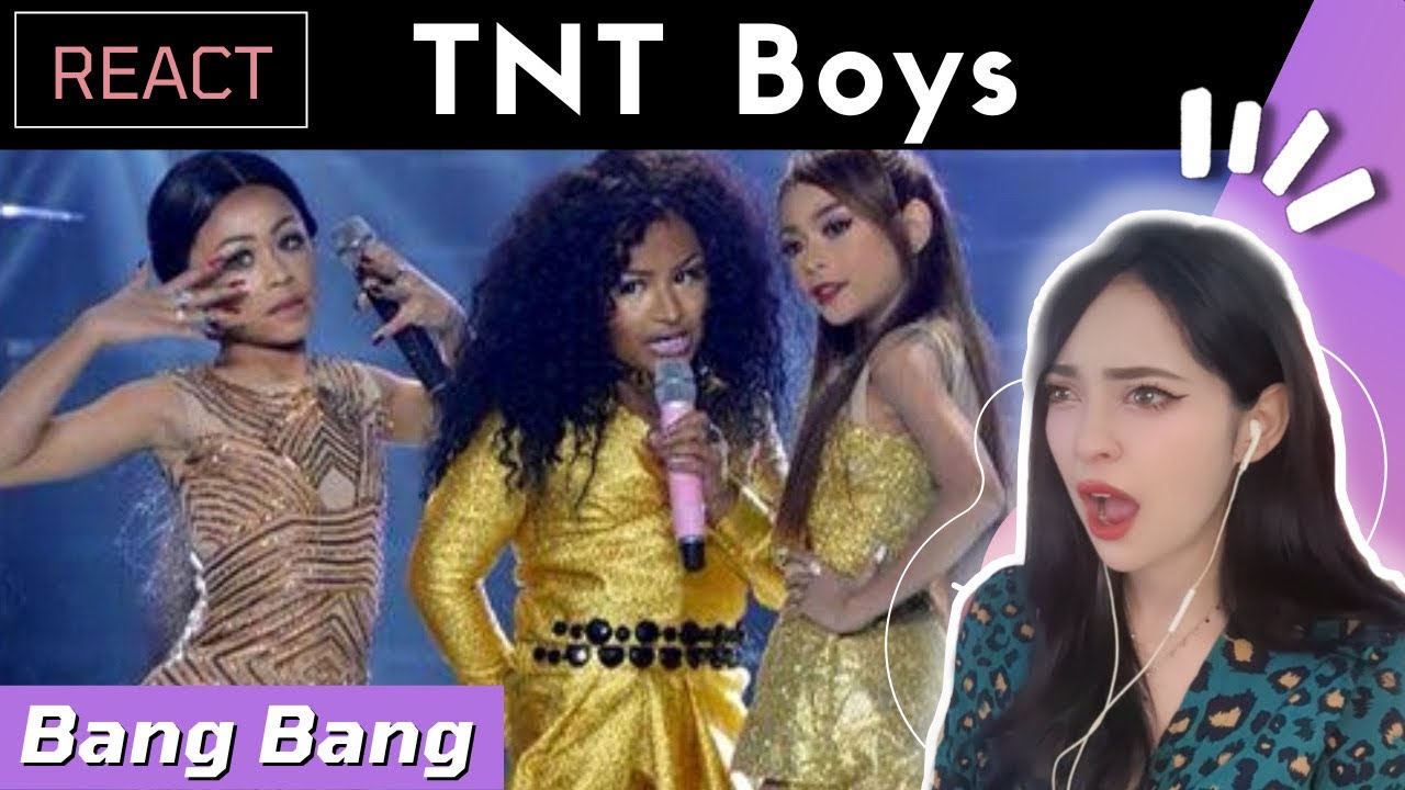 Reacting to TNT BOYS - Bang Bang  as Jessie J, Ariana and Nicki | Grandfinals Performance