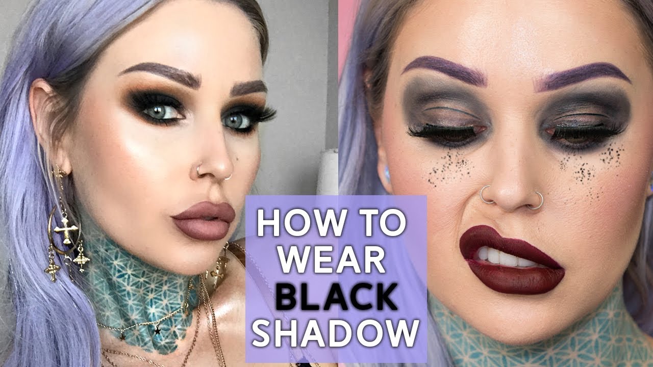 HOW TO APPLY BLACK SMOKEY EYESHADOW ft. Laura Lee Cat's Pajamas Palette | KristenLeanneStyle